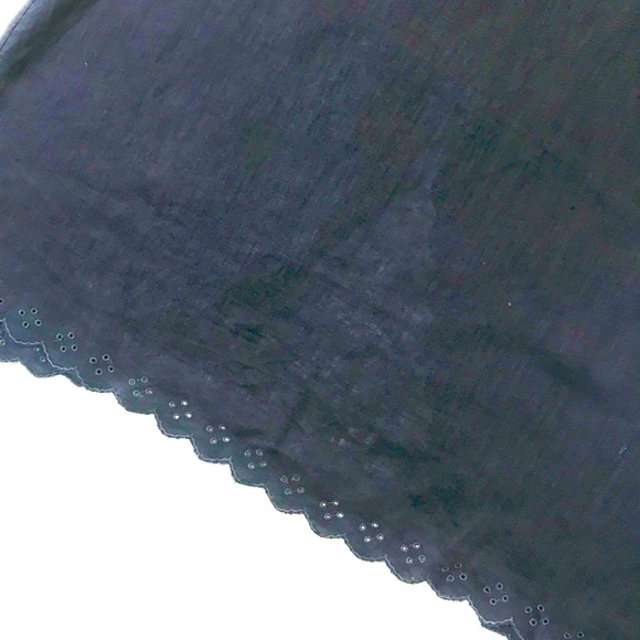 J. Crew Factory Linen open back Top - Picture 6 of 7